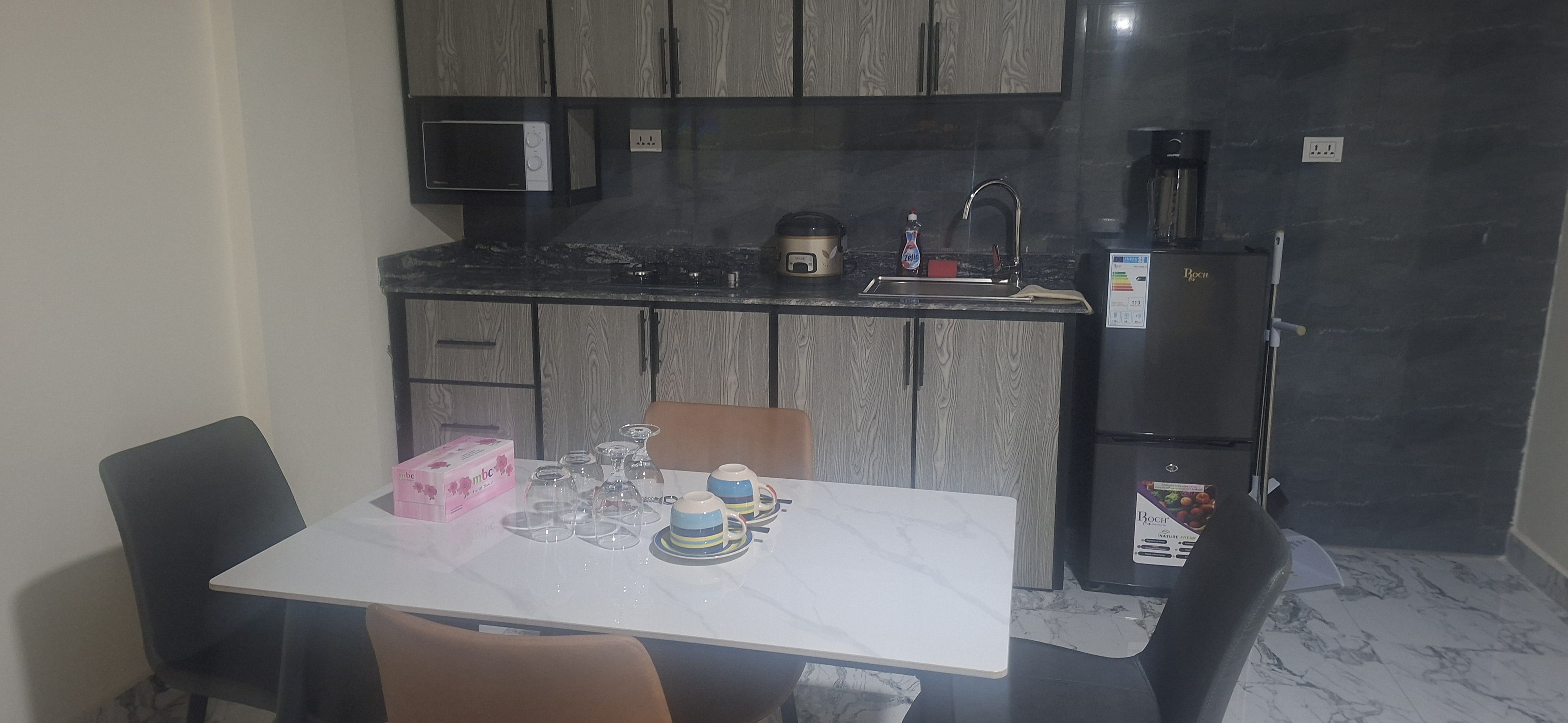 Bb hallway12 — TEE Guest House apartment in Sinkor, Monrovia